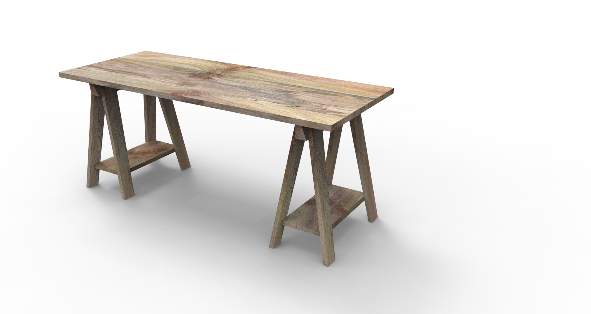 Sawhorse Desk