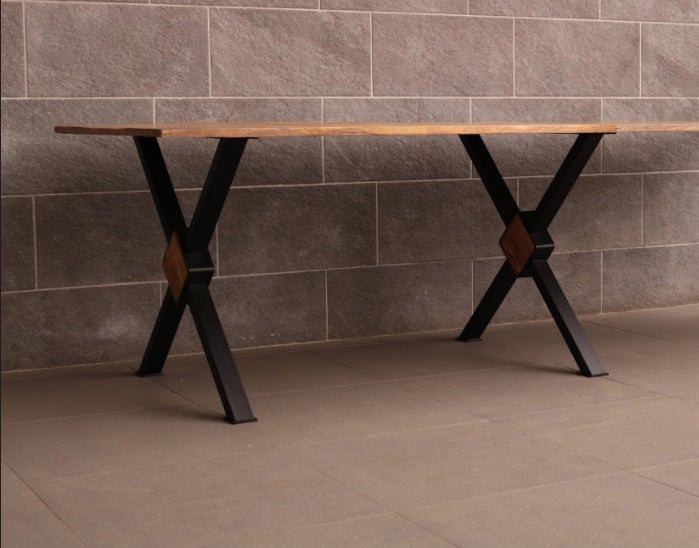 X-Leg Dining Table